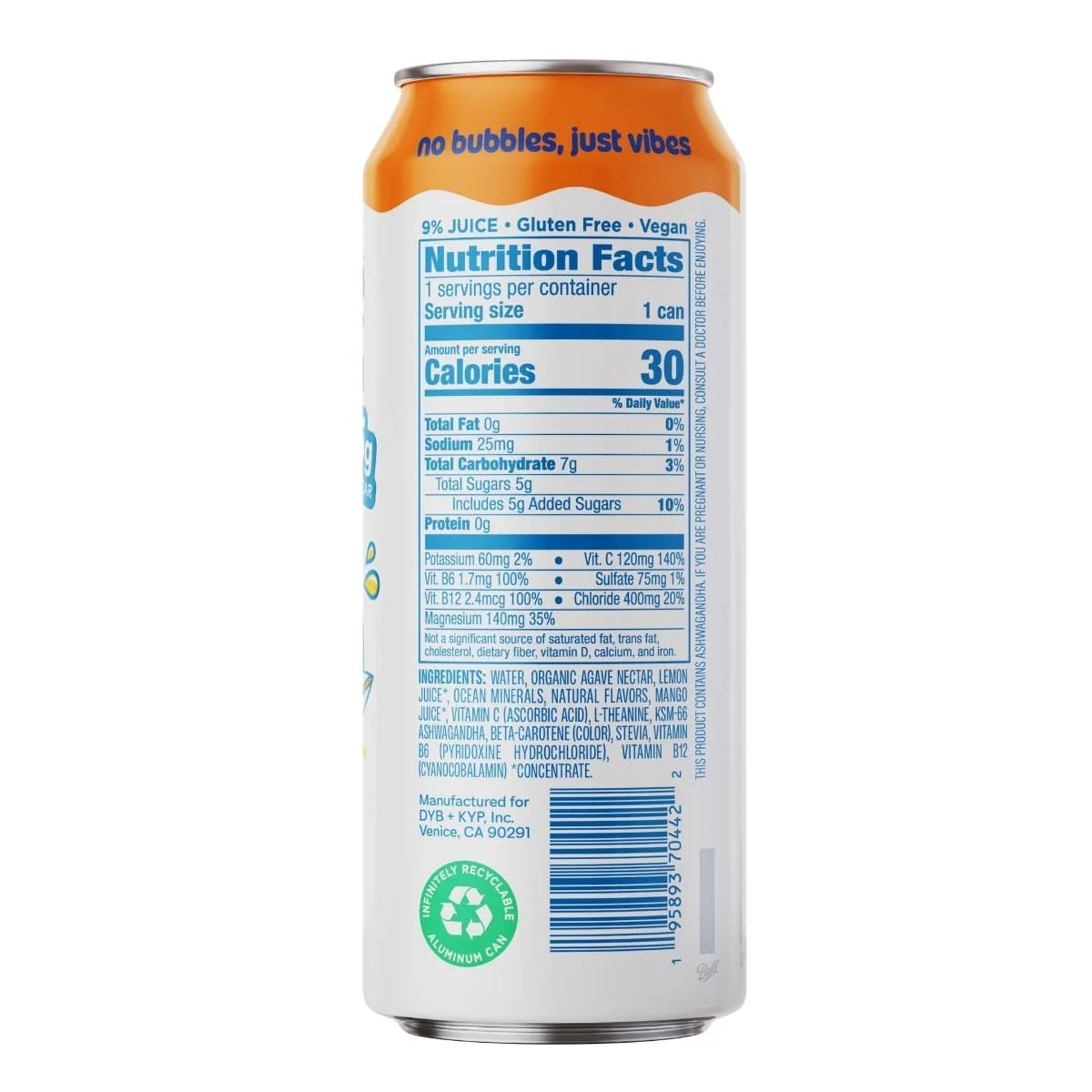 Leisure Hydration, Electrolyte Refresher Tropical Mango, 16 Fl Oz