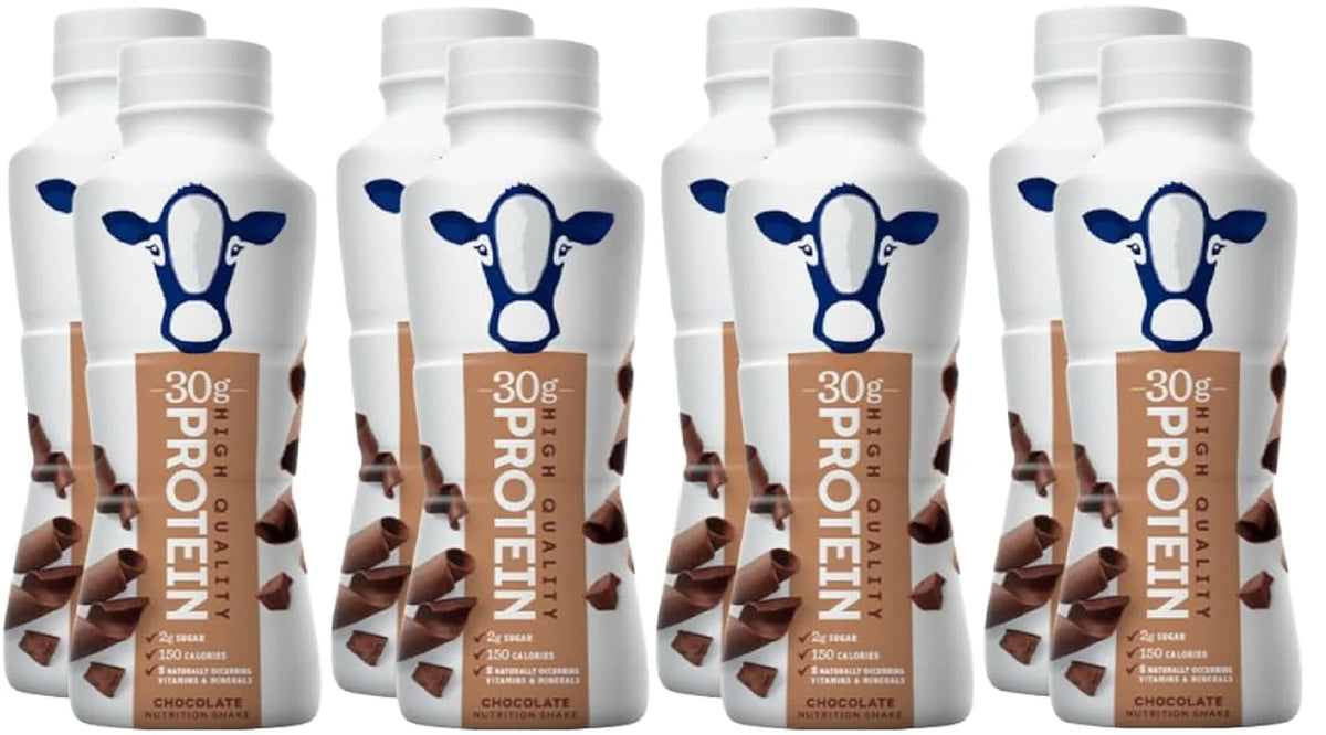 Niro Assortment | Protein Shakes, Pack Of 8 - Chocolate Shake 11.5 Oz Each - Premium Protein Shake With Beverage Sleeve